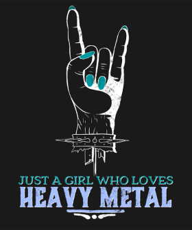 Motif T-shirt Passion Heavy Metal personnalisé sur vêtement