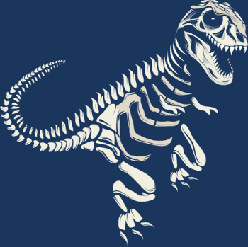 T-Rex Fossile : L'Esprit Préhistorique des Dinosaures