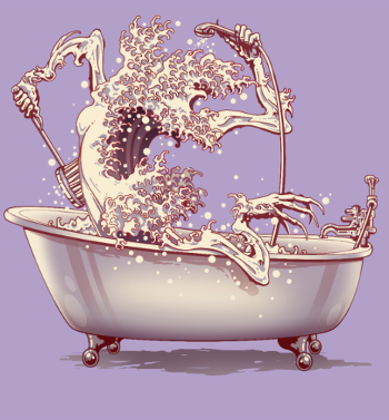 L'Étrange Bain de Kanagawa