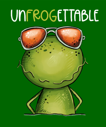 Grenouille Cool et Inoubliable