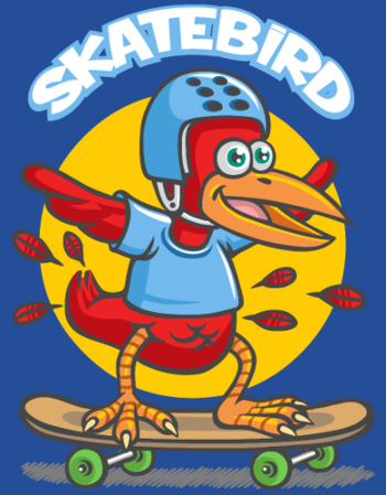 Skatebird : L'oiseau skater