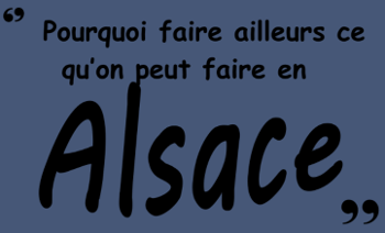 T-shirt Design Alsace pour Alsaciens
