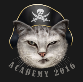 Rejoignez l'équipage félin ! Découvrez notre design unique 'L'Académie des Chats Pirates'. Pour les fans de chats et d'aventures maritimes.