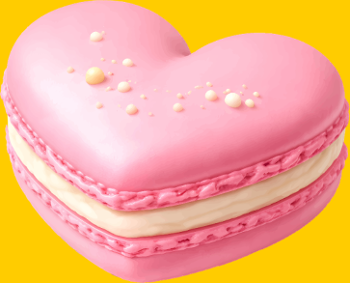 Macaron Cœur - Déclaration Gourmande