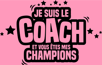 T-Shirt Coach Humoristique : Je Suis Le Coach, Vous Êtes Mes Champions
