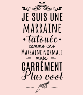 Marraine Tatouée : L'Icône Stylée de la Famille