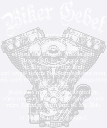 Biker Gebet für Motorrad Fahrer Chopper Rocker MC