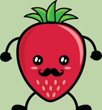 T-shirt Fraise Kawaii Adorable et Tendance