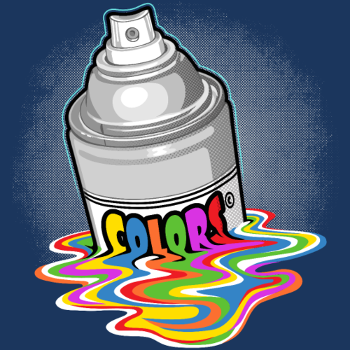 T-shirt Bombe de Peinture : L'Art du Street Art