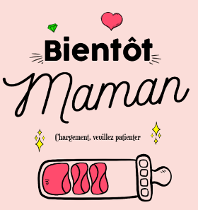 Motif T-shirt Future Maman : Mon Cœur Bat Pour Deux personnalisé sur vêtement