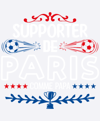 Supporter de Paris - cadeau football, foot