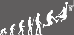 Découvrez le t-shirt "Évolution du Joueur de Basketball" ! Idéal pour les fans et athlètes, un design unique pour exprimer votre passion.
