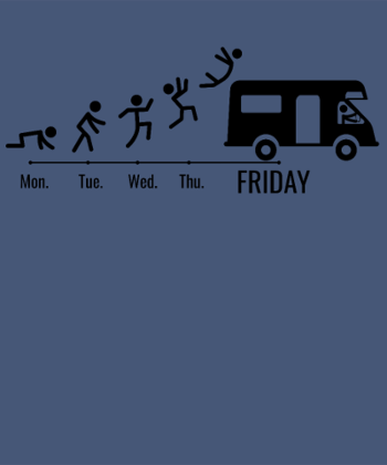 Conducteur de Camping-Car en Week-End