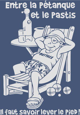 Le t-shirt parfait pour les amoureux du Sud ! Célébrez la pétanque et le pastis avec ce design emblématique de l'art de vivre.