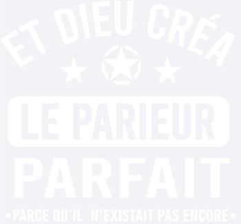 Parieur sportif cadeau drôle paris pro