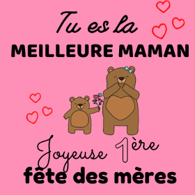 Offrez un body bébé unique pour la première Fête des Mères ! 'Tu es la meilleure maman ours' un cadeau original et adorable pour une jeune m...