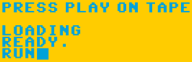Motif Press Play on Tape - Ordinateur Rétro C64 personnalisé sur vêtement