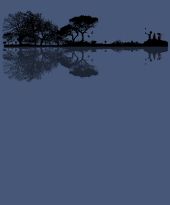 T-shirt Guitare Électrique & Paysage Enchanté