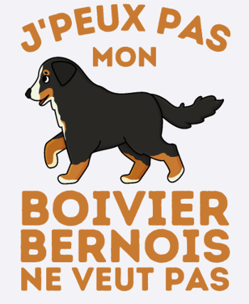Humour bouvier bernois chien de race
