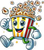 T-shirt Popcorn Comique : La Star de Vos Soirées Ciné