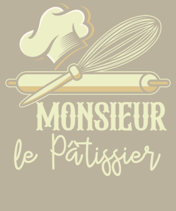 T-Shirt Monsieur Le Pâtissier - Passion Gâteaux & Humour
