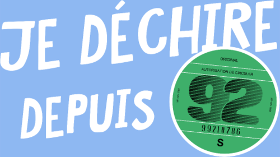 T-shirt personnalisé 'Je Dékire Depuis 92'. Célébrez un anniversaire spécial avec ce motif unique vignette automobile. Idée cadeau vintage e...