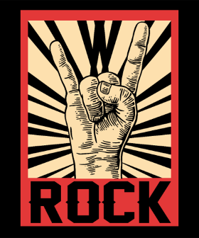 Un classique intemporel pour tous les puristes du rock. Affichez votre genre musical préféré avec ce t-shirt simple et efficace.