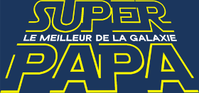 Offrez le T-shirt Super Papa Galactique, idéal pour un père qui a la Force ! Le cadeau parfait pour les papas fans de science-fiction et lég...