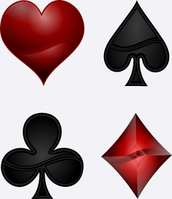 Herz Kreuz Karo Pik Poker Design Spieler Geschenk