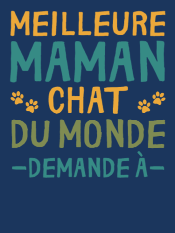 Meilleure Maman Chat du Monde - Cadeau Personnalisé