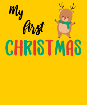 Motif Mon Premier Noël : Design Adorable pour Bébé personnalisé sur vêtement