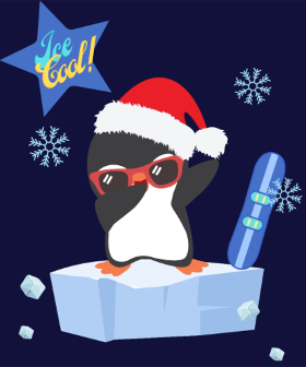 Plongez dans l'ambiance des fêtes avec ce motif de pingouin "Ice Cool" faisant le dab. Avec ses lunettes de soleil et son bonnet de Noël, il...
