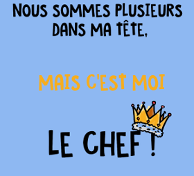 Motif Esprit Éclaté personnalisé sur vêtement