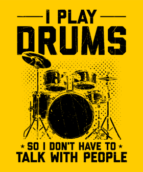 Motif Batteur & Musicien Passionné personnalisé sur vêtement