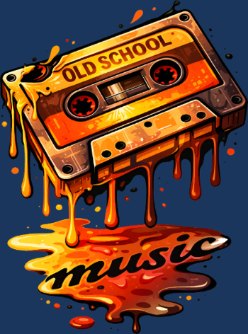 T-shirt Rétro Cassette Audio : L'Esprit 80s