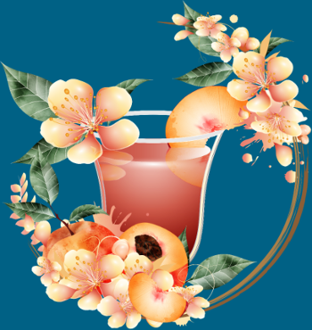 Cocktail Pêche en Fleurs: Douceur Estivale