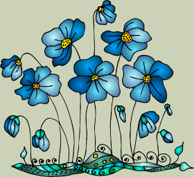 Motif Harmonie Florale personnalisé sur vêtement