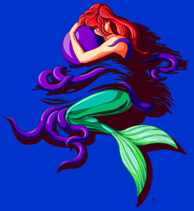 Motif Rêve de Femme de Pêcheur personnalisé sur vêtement