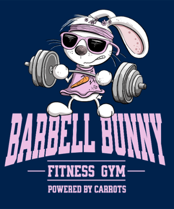 Lapin Fitness Musculation - 'Powered by Carrots'