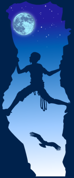 Découvrez l'adrénaline de la grimpe nocturne avec notre t-shirt 'Escalade de Nuit'. Pour les passionnés d'aventure et de défis extrêmes.