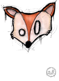 Motif Renard Stylisé K-nimals