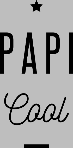Motif T-shirt PAPI COOL à imprimer