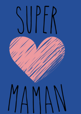 Découvrez le t-shirt 'Super Maman', un indispensable pour célébrer votre héroïne du quotidien. Le cadeau parfait pour montrer votre amour.