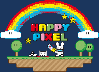 Happy Pixel : Humour Décalé Rétro Pixel Art