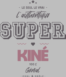 Motif T-shirt Super Kiné : L'Authentique personnalisé sur vêtement