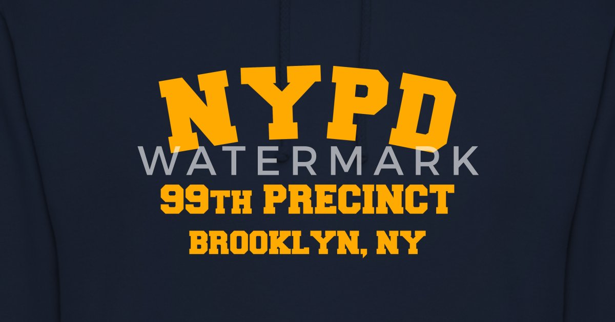 Sweat NYPD Bleu marine 