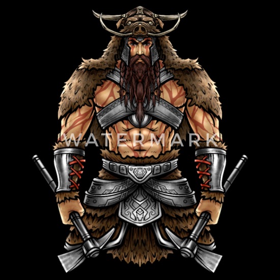 Mütze Long Beanie Wikinger Runen Rabe Valknut Wolf Vikings Mittelalter Odin Thor 
