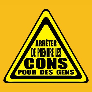 Arreter Prendre Con Pour Gens Citation 1011 Mug Spreadshirt