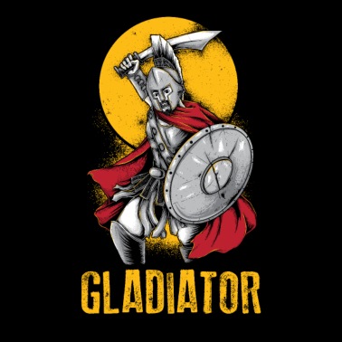 Gladiateur Spartiate Battement de cœur Sparta Guerrier T-Shirt