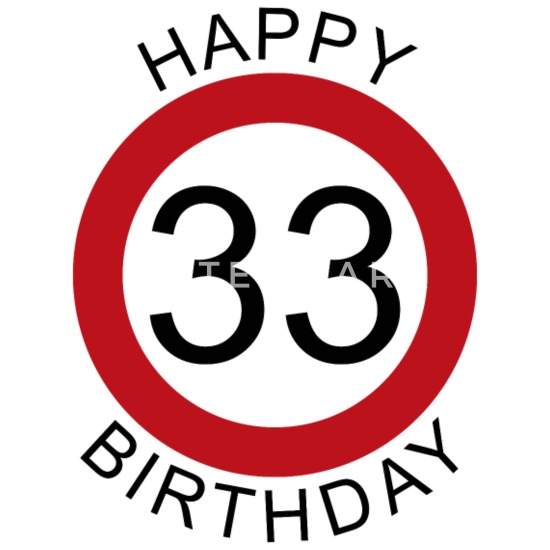 Geburtstagsspruch zum 33